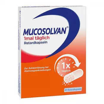 Mucosolvan 1mal täglich Retardkapseln (20 Stk.)
