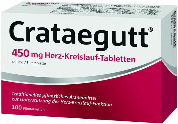 Crataegutt 450mg Herz-Kreislauf-Tabletten (100 Stk.)