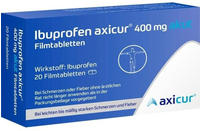 PZN-DE 18379483, Ibuprofen axicur 400 mg akut Filmtabletten 20 St, Grundpreis: &euro;