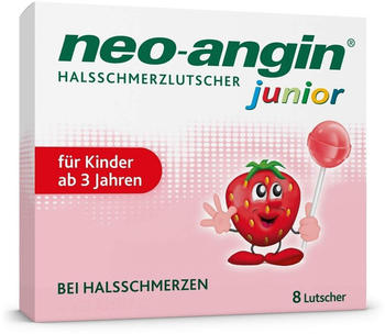 Neo-Angin Junior Halsschmerzlutscher (8Stk.)