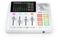 Rode RODECaster Duo Podcast / Audio Production Studio weiss