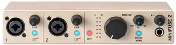 Arturia MiniFuse 2 Champagne
