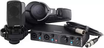 Arturia MiniFuse 2 Recording Pack schwarz