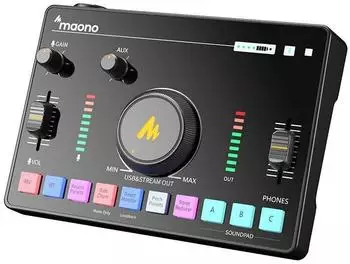 Maono AMC2 Neo Audio-Mixer & Soundkarte (AMC2 Neo)