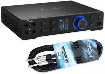 Fender Quantum HD 2 Audio-Interface 20-Kanal mit Kabel (f-qhd2-gc3m)