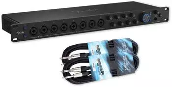 Fender Quantum LT16 Audio-Interface 16x8-Kanal USB-C mit 2x Klinkenkabel (f-qlt16-2xgc3m)