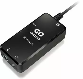 TC-Helicon GO GUITAR tragbares Gitarren-Interface f&uuml;r Mobilger&auml;te