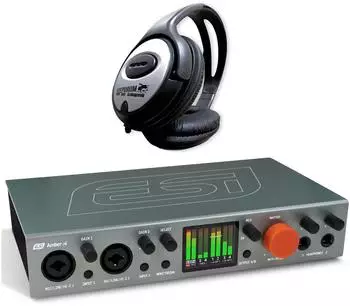 ESI Amber i4 USB Audio-Interface mit Kopfhörer (ambi4-kh)