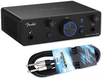 Fender Quantum LT 2 Audio-Interface 2x2-Kanal USB-C (f-qlt2-gc3m)