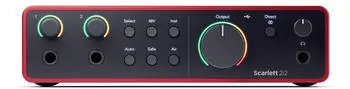 Focusrite Scarlett 2i2 4th Gen