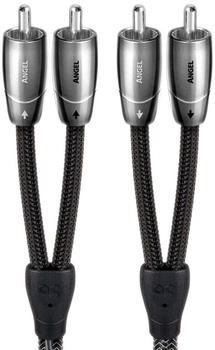 AudioQuest Angel RCA>RCA (0,6m) RCA-Kabel schwarz/silber