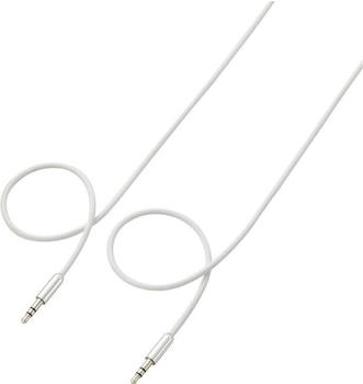 SpeaKa Professional 3.5 mm Klinke Anschlusskabel SuperSoft 1 m (1 m, 3.5mm Klinke (AUX)), Audio Kabel