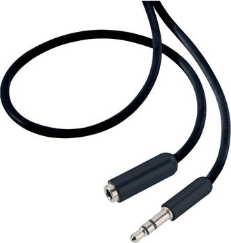 SpeaKa Professional 3.5 mm Klinke Verlängerung SuperSoft 3 m (3 m, 3.5mm Klinke (AUX)), Audio Kabel