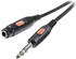 SpeaKa Professional Klinken-Verlängerungskabel 6.3 mm, 5 m (5 m, 6.3mm Klinke (Jack)), Audio Kabel