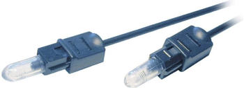 SpeaKa Professional Toslink Lichtleiterkabel 3 m (3 m, Oberklasse, Optisch), Audio Kabel