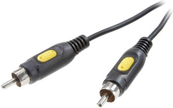 SpeaKa Professional Cinch Video-Verbindungskabel 10 m (10 m, Cinch), Audio Kabel