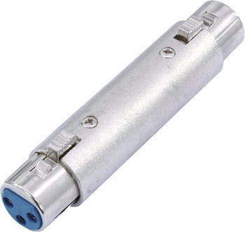 Omnitronic Adapter 3pol XLR(F)/3pol XLR(F), Audio Kabel