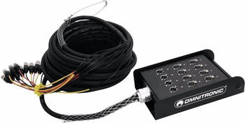 Omnitronic Multicore Stagebox 8/4 30m, Audio Kabel