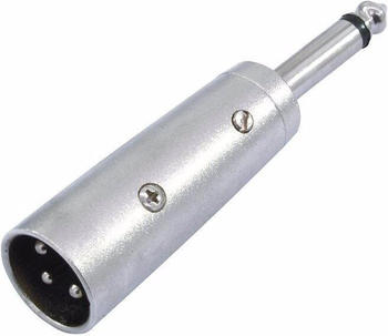 Omnitronic Adapter XLR(M)/Klinke(M) mono (Einstiegsklasse), Audio Kabel
