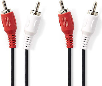 Nedis Audiokabel Stereo 2X R AC Male - 2X RCA Male (2 m), Audio Kabel