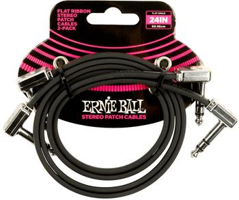ERNIE BALL BK Flat Ribbon TRS Patch 24 inch