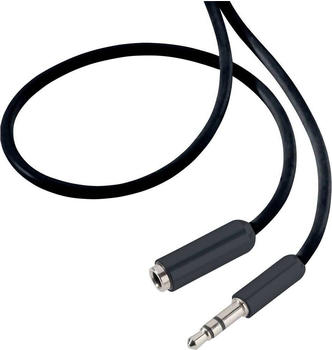 SpeaKa Professional 3.5 mm Klinke Verl&auml;ngerung SuperSoft 0.5 m (0.50 m, 3.5mm Klinke (AUX)), Audio Kabel