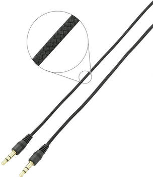 SpeaKa Professional 3.5 mm Klinken-Kabel Kordel 2 m (2 m), Audio Kabel