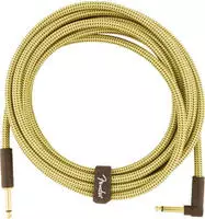 Fender 0990820086, Fender Deluxe Tweed Instrument Cable 4 5 m Gelb