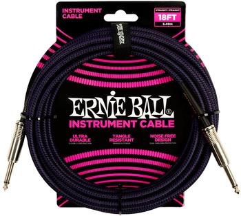 ERNIE BALL Instr,Cable Braided 18ft PB