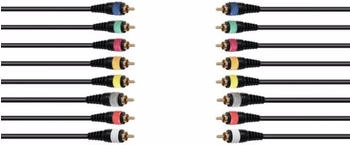 Omnitronic Snake-Kabel 8xCinch/8xCinch 15m, Audio Kabel