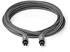 Nedis Optical audio cable TosLink Male, 5m, round, braided - Gray With Metal (5 m), Audio Kabel