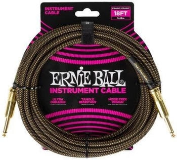 ERNIE BALL Instr.Cable Braided 18ft PD