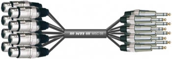 LightmaXX Studio Multicore/Eco 8/XLR-Kl. 5m / XLR female > Klinke sym (MSC5,0FPE3-8)