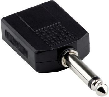 LightmaXX Adapter klinke male 6,3mm mono / 2x klinke female 6,3mm mono (CH8107A)