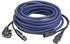 DAP Audio FP08 - Schuko/XLR F - IEC/XLR M, blau