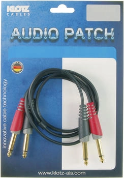 Klotz AT-JJ0100 Twin-Audiokabel 1 m