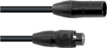 Eurolite DMX Kabel SEC-1 IP65 3pol 3m sw (30227661)