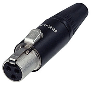 Neutrik Rean RT 3 FCB Mini XLR female (RT3FC-B)