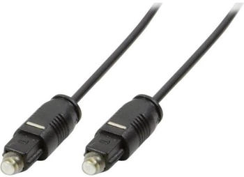 LogiLink Audio-Kabel Toslink/M zu Toslink/M PMMA Ader schwarz 1m (CA1006)