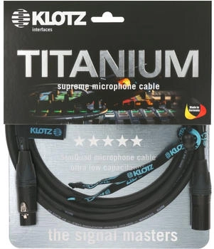 Klotz TI-M0500 Mikrofonkabel Titanium 5 m
