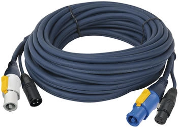 DAP Showtec Powercon/XLR Verlängerungskabel 10m (90484)