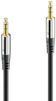 Sonero Premium Audio-Kabel S-AC500-100 3,5mm Klinke,Aluminiumstecker,10m
