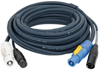 DAP FP18 Hybrid Cable powerCON & 5-pin XLR DMX/Power DMX & Strom 150 cm (93001)