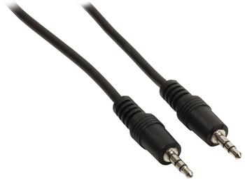 LogiLink Audio-Kabel 3,5 mm 3-Pin/M zu 3,5 mm 3-Pin/M schwarz 3 m (CA1051)