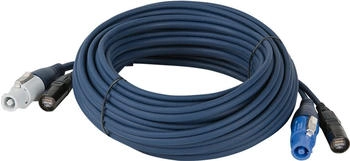 DAP Neutrik powerCON / etherCON Verlängerungskabel Daten / Strom 6 m CAT5 (90493)