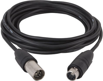 DAP FL83 - IP65 DMX/AES-EBU XLR/M 5P auf XLR/F 5P Neutrik XX HD 6 m (FL836)