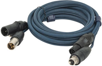 DAP FP-15 Hybridkabel 1,5m Power Twist T1 & 3-pin XLR IP (FP15150)