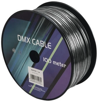 Eurolite DMX Kabel 2x0,22 100m sw (3030744U)
