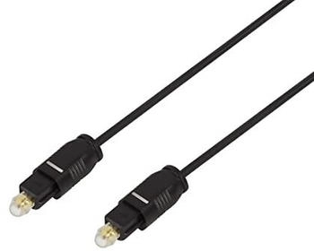 LogiLink Audio-Kabel Toslink/M zu Toslink/M PMMA Ader schwarz 1,5m (CA1007)