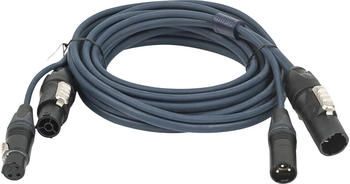 DAP FP-13 Hybrid Cable powerCON TRUE1 & 3-pin XLR DMX/Power DMX & Strom 10m (FP1310)